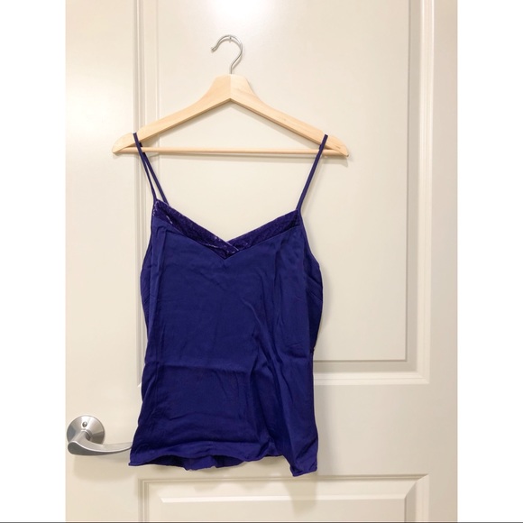 Anthropologie velvet trim cami by Floreat - Picture 4 of 5